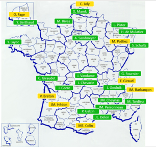 Carte des formateurs 2025